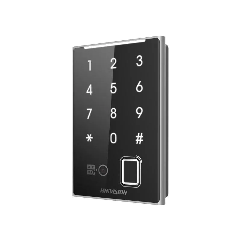 قارئ تحكم بالدخول ببصمة الإصبع والبطاقة والرمز QR Hikvision DS-K1109EKFB-QR