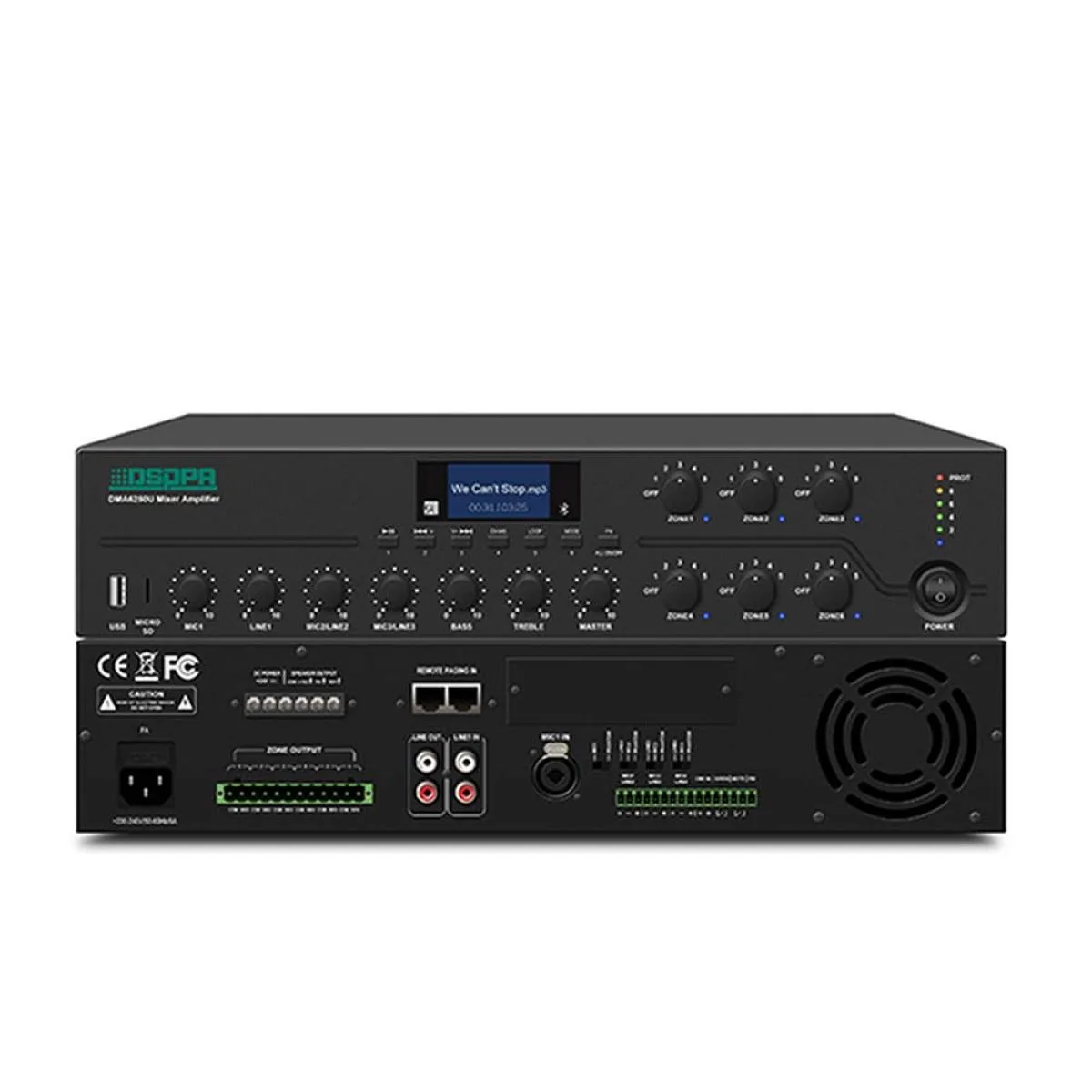 DMA650U 650W Digital Mixer Amplifier