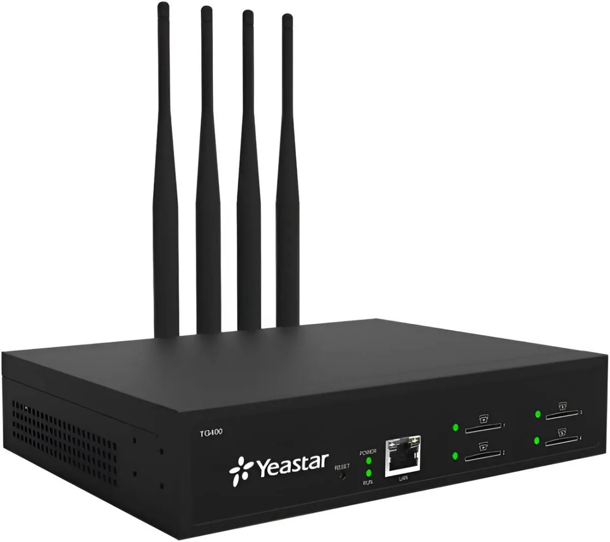 بوابة اتصال VoIP GSM/4G Yeastar TG400 بأربع قنوات