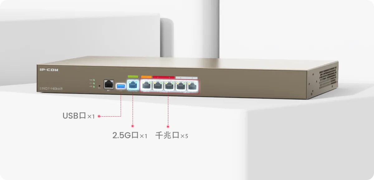 راوتر مؤسسي مُدار سحابيًا IP-COM M35 بسرعة 2.5G