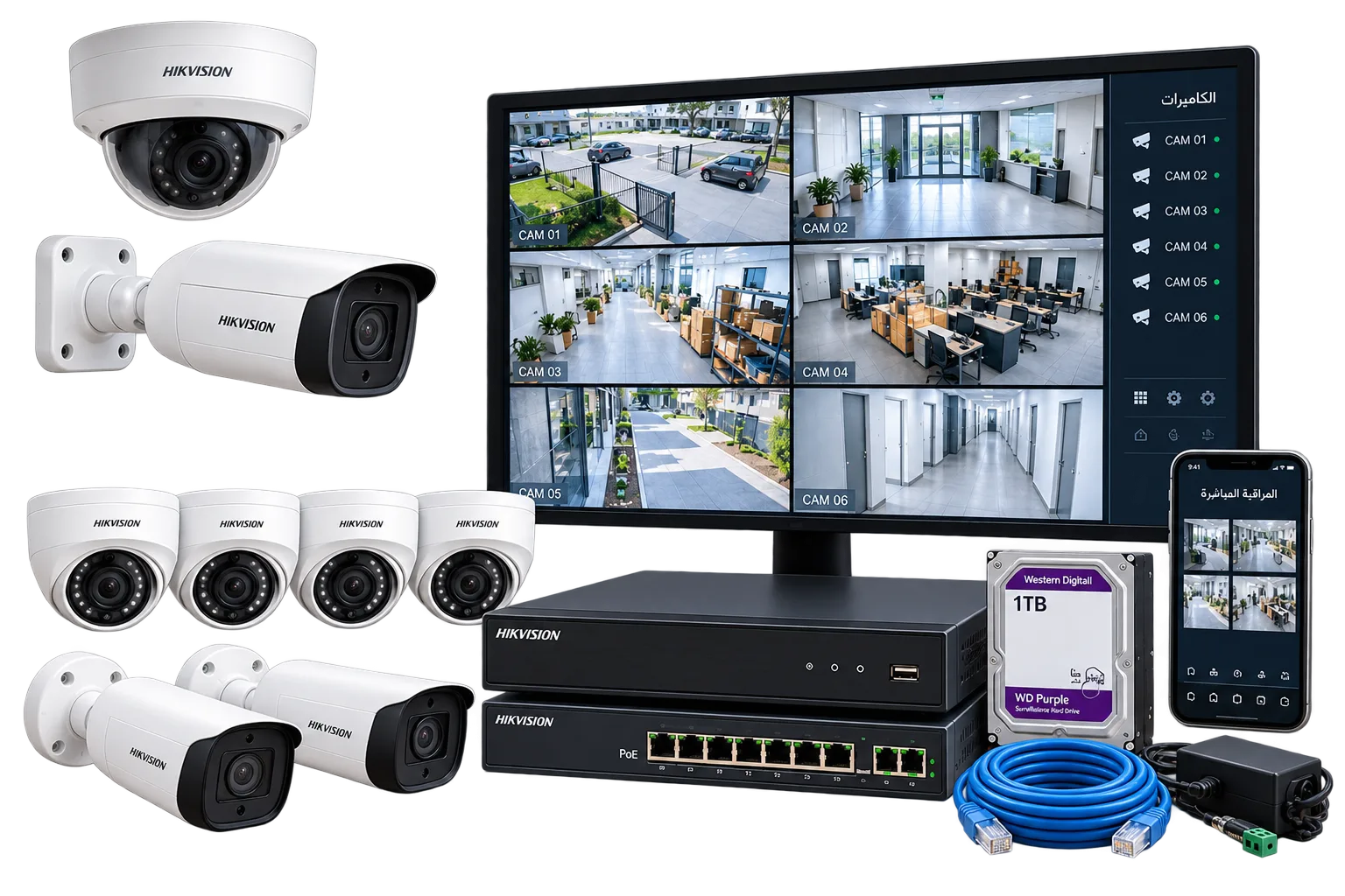 CCTV Cameras & Surveillance Systems